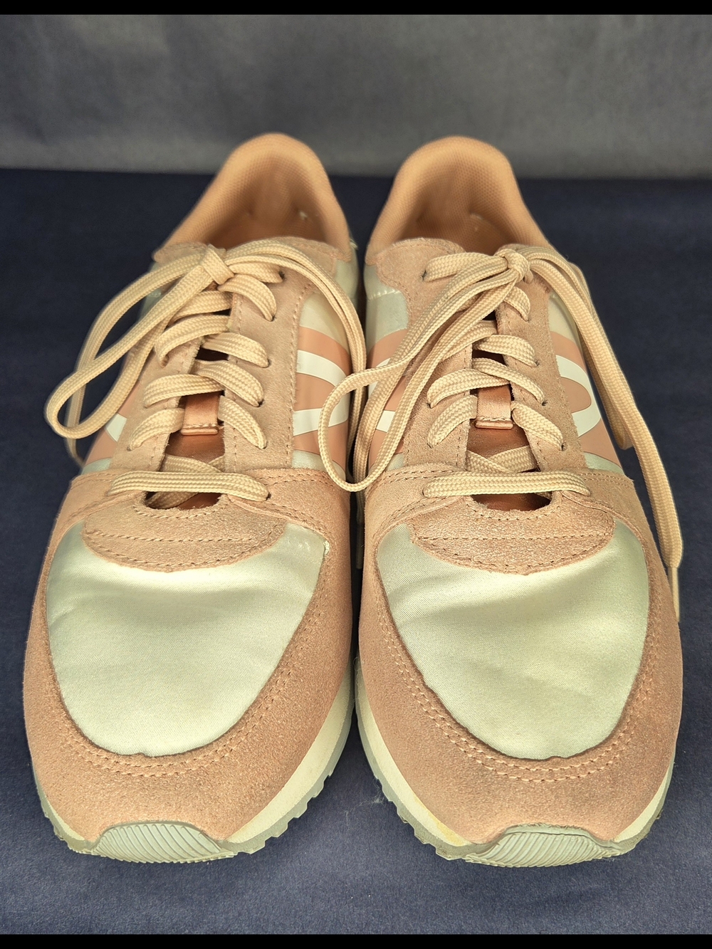 Tretorn Peach and Cream Women's Sneakers